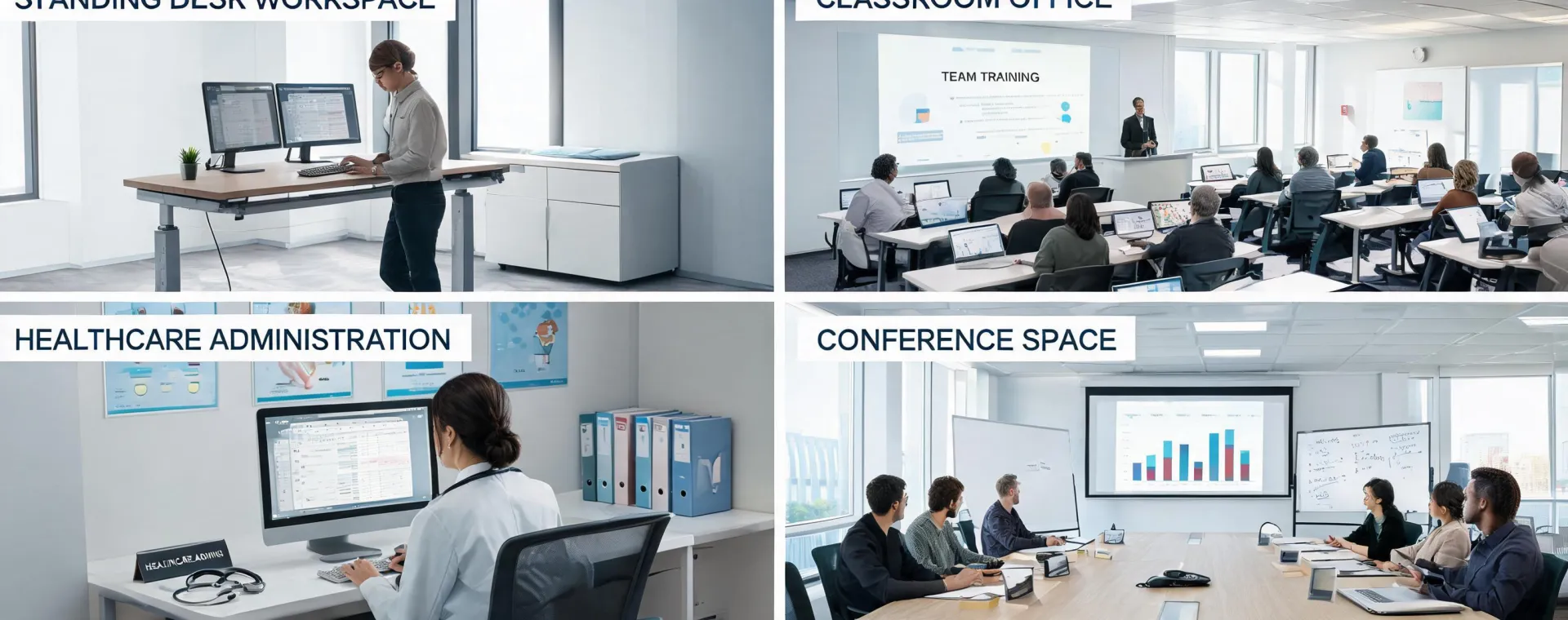 Commercial workspace industry environments